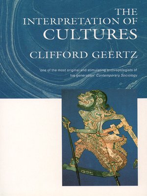 cover image of The Interpretation of Cultures (Text Only)